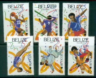 Belize-1988-Seoul-Olympics-MLH-lot80894