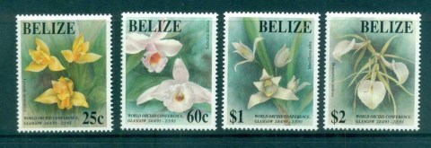 Belize-1993-Orchids-MUH-lot81067