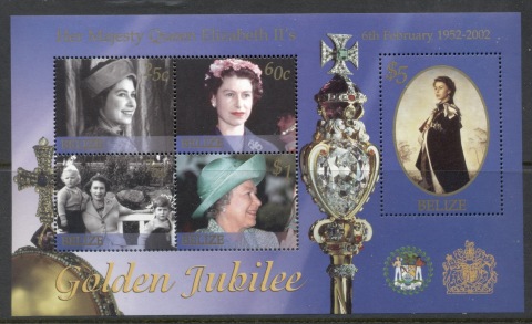 Belize-2002-QEII-Golden-Jubilee-MS-MUH