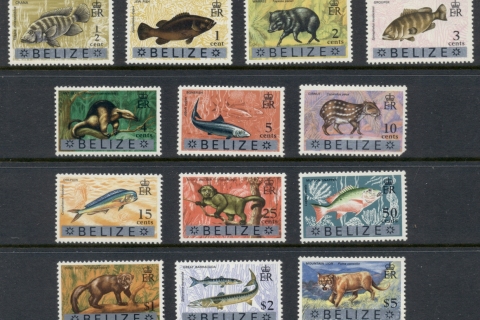 Belize-1973-Pictorials