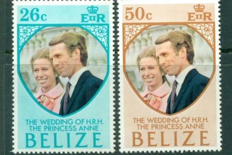 Belize-1973-Royal-Wedding-Princess-Anne-Lot20936