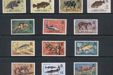 Belize-1974-Pictorials