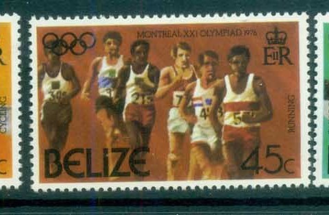 Belize-1976-Montreal-Olympics-MLH-lot80854
