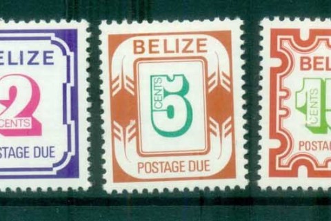 Belize-1976-Postage-Dues-MLH-lot80896