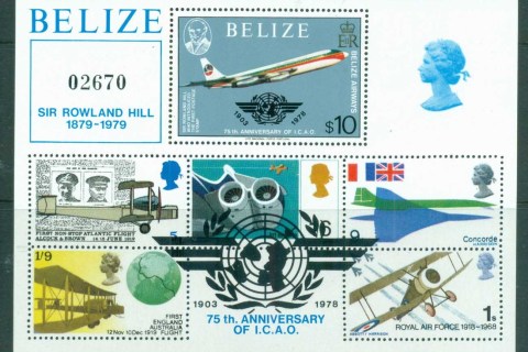 Belize-1979-Powered-Flight-75th-Anniversary