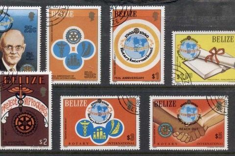 Belize-1981-Rotary-International-CTO