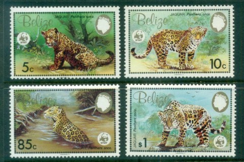Belize-1983-WWF-Jaguar-MLH-lot80865
