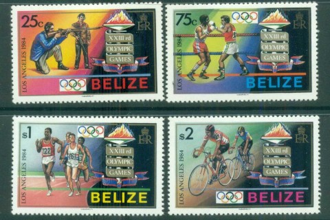 Belize-1984-Los-Angeles-Olympics-MLH-lot80869