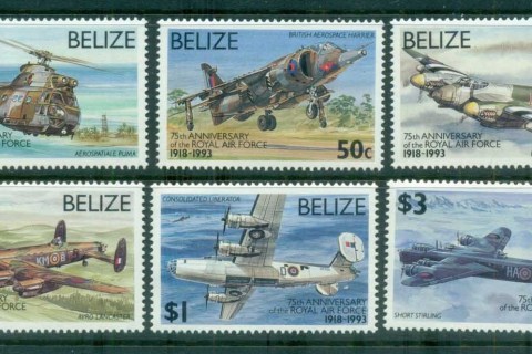 Belize-1993-RAF-Anniv