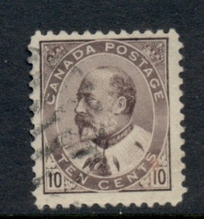 Canada-1903-08-KEVII-Portrait-10c-FU