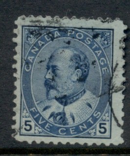 Canada-1903-08-KEVII-Portrait-5c-FU