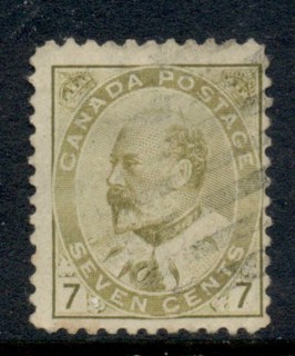 Canada-1903-08-KEVII-Portrait-7c-FU