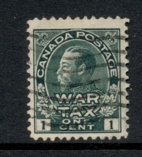 Canada-1911-25-KGV-Portrait-1c-War-Tax-FU