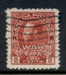 Canada-1911-25-KGV-Portrait-2c-War-Tax-FU