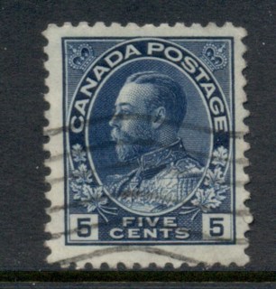 Canada-1911-25-KGV-Portrait-5c-dk-blue-FU_1