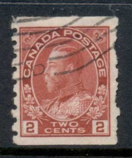 Canada-1912-24-KGV-Admiral-2c-carmine-Coil-pref-8-vert-FU_2