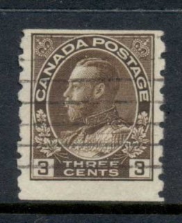 Canada-1912-24-KGV-Admiral-3c-brown-Coil-pref-8-vert-FU_1