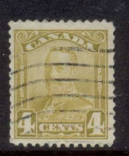 Canada-1928-29-KGV-Scroll-4c-FU