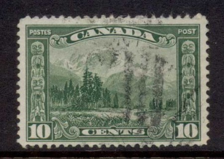 Canada-1928-29-Mt-Hurd-10c-FU