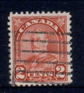 Canada-1930-31-KGV-Arch-Leaf-2c-deep-red-Die-II-FU_1