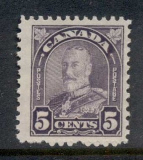 Canada-1930-31-KGV-Portrait-5c-violet-MLH-2