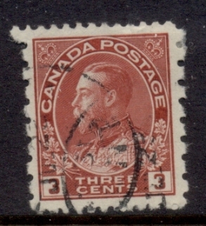 Canada-1931-KGV-Admiral-3c-Perf-12x8-FU