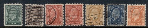 Canada-1932-KGV-Medallion-1-8c-5c-faults-FU