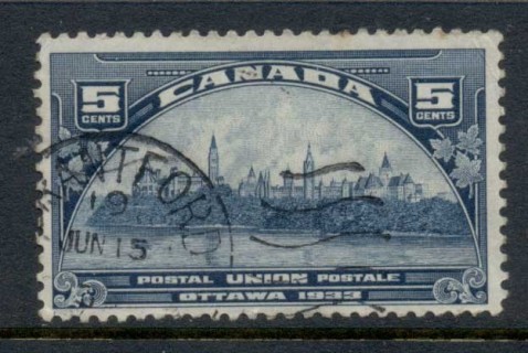 Canada-1933-Government-Buildings-Ottawa-FU