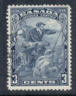 Canada-1934-Jacques-Cartier-FU