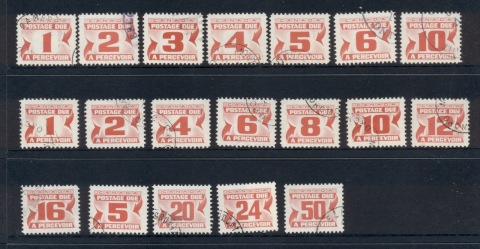 Canada-1967-78-Postage-Dues-Asst-FU