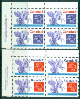 Canada-1974-Centenary-of-UPU-Blk-4-MUH-lot76353