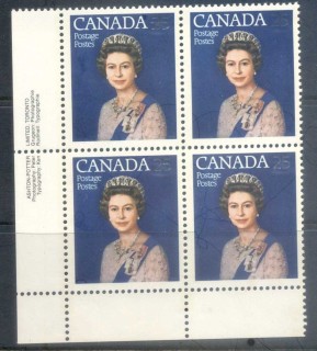 Canada-1977-QEII-Silver-Jubilee-Blk4-MUH