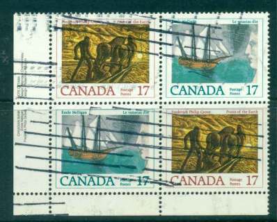 Canada-1979-Paintings-Grove-Nelligan-Blk-4-FU-lot46059