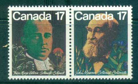 Canada-1981-Botanists-pr-MUH-lot46091