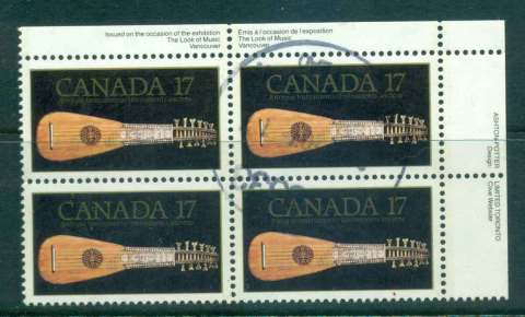 Canada-1981-The-Look-of-Music-Blk-4-FU-lot46061