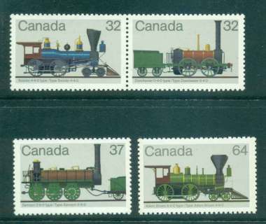 Canada-1983-Locomotives-MUH-lot46128