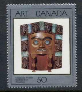 Canada-1989-Art-Ceremonial-Frontlet-MUH