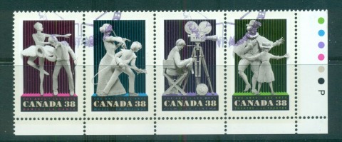 Canada-1989-Performing-Arts-Str-4-FDI-CTO-lot67708