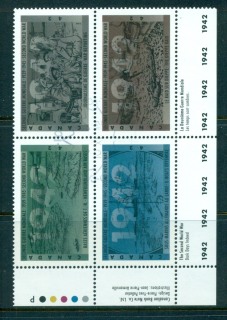 Canada-1990-WWII-Actions-1942-Blk-4-FDI-CTO-lot67754