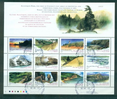 Canada-1993-Provincial-territorial-parks-MS-FDI-CTO-lot67711