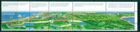 Canada-1995-Fortress-of-Louisbour-275th-Anniv-jpg-Str-5-FDI-CTO-lot67717