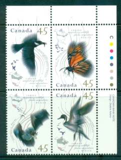 Canada-1995-Migratory-Wildlife-Blk-4-MUH-lot46028