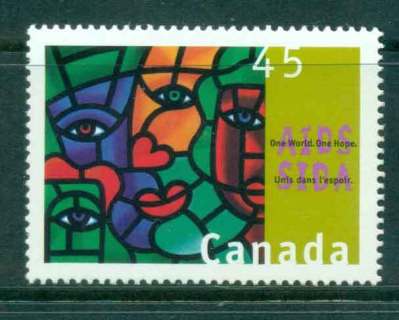 Canada-1996-AIDS-Awareness-MUH-lot45993