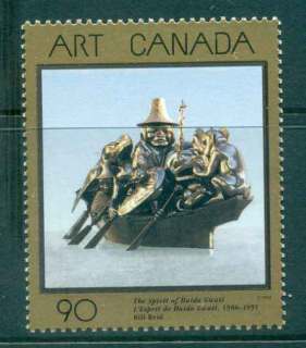 Canada-1996-Art-The-Spirit-of-Haida-Gwaii-MUH-lot46024