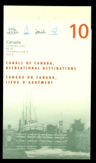 Canada-1998-Canals-of-Canada-booklet-MUH