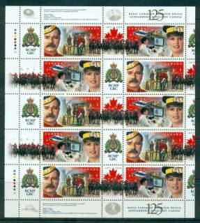 Canada-1998-RCMP-Royal-Canadian-Mounted-Police-LH-Pane-MUH-lot45990