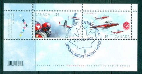 Canada-2005-Canadian-Forces-Snowbirds-Aerobatics-team-MS-FDI-CTO-lot67773