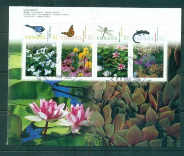 Canada-2006-Gardens-PS-Pane-FDI-CTO-lot67692