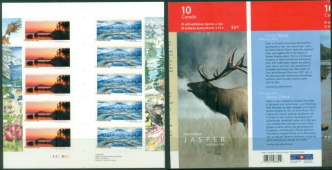 Canada-2007-National-Parks-booklet-MUH