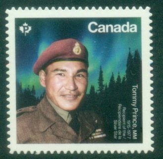 Canada-2022-Personalities-Tommy-Prince-1915-1977-MUH